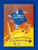 Pub-137PH7 Forum Air Et Espace Sur Le Champ D'aviation, BE - Advertising