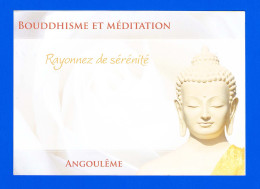 Pub-140P6 ANGOULEME Bouddhisme Et Méditation - Reclame