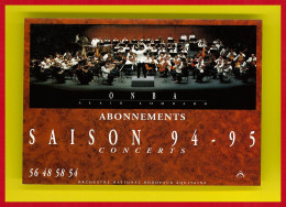 Pub-155PH5 BORDEAUX, Abonnements Saison 94-95 Concerts, BE - Reclame