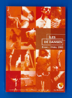 Pub-166PH5 ILES DE DANSES, 2002 BE - Publicité