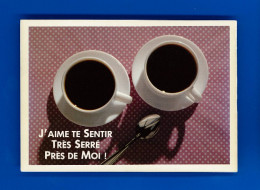 Pub-171PH5 J'aime Te Sentir Très Serré Près De Moi, 2 Tasses à Café, BE - Pubblicitari