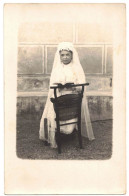 OCCITANIE CARTE PHOTO BROMURE PORTRAIT COMMUNION ENFANT FILLETTE MEISJE CHILD KIND BABY A LOCALISER A IDENTIFIER - Anonymous Persons