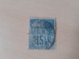 TIMBRE   GUADELOUPE       N  19      COTE  7,00   EUROS    OBLITERE - Used Stamps