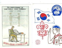 2 POSTCARDS SCOUTING - Scoutisme