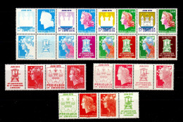 2010 : Série Du 40° Anniversaire Du 1er Timbre émis à Boulazac - Y&T 4459 à 4472 - 14 Valeurs - Unused Stamps