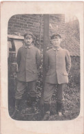 CARTE PHOTO SOLDATS ALLEMANDS DEUTSCHEN SOLDATEN GUERRE 14/18 WW1 J11 - Guerra 1914-18