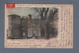 CPA - 42 - St-Marcel-de-Félines - Le Château - Colorisée - Circulée En 1913 - Other & Unclassified