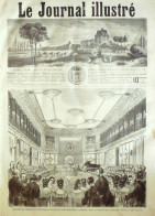 Le Journal Illustré 1865 N°48 Chateauroux (36) Leipzig Concert De Carlotta Normandie Fête Des Rois - 1850 - 1899