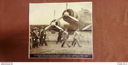 Il Duce Benito Mussolini A Ciampino 1937 Premiazione Degli Eroi Dell'Aeronautica - Other & Unclassified