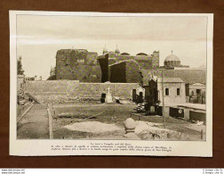 Il Cairo Nel 1925 Qasr Es-Shama Castrum Romano Babilonia D'Egitto Torri E Angolo - Altri & Non Classificati