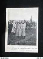 Maresciallo Hoeseler E Generale D'Hulsen, Manovre Di Germania Stampa Del 1905 - Altri & Non Classificati