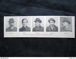 Ladri Abbeville: Felix Bour, Serré, Vaillant, Ferrand, Pelissard Stampa Del 1905 - Other & Unclassified