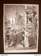 Roma Nel 1883 Teatro Argentina La Bella Fanciulla Di Perth Opera Di G. Bizet - Before 1900