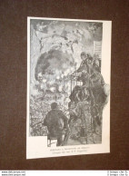 Rara Veduta Di Amalfi Nel 1889 Serenata In Onore Di Gladstone - Antes 1900