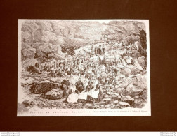 Guerra Russia Vs Turchia Nel 1876 Rifugiati E Ammalati Dell'Erzegovina - Voor 1900
