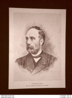 Patriota Francesco Crispi Ribera, 4 Ottobre 1818  Napoli, 11 Agosto 1901 - Vor 1900