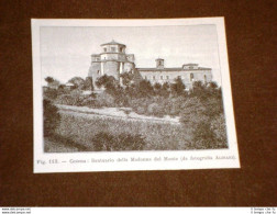 Rara Veduta Di Cesena Di Fine '800 Santuario Della Madonna Del Monte - Avant 1900