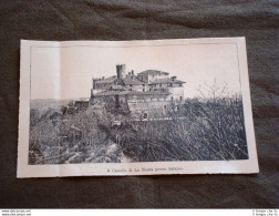Il Castello Di La Manta Nel 1886 Presso Saluzzo - Antes 1900