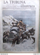 La Tribuna Illustrata 5 Aprile 1908 Esposizione Roma Delagrange Bleriot Dumont - Altri & Non Classificati