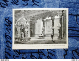Costantinopoli Nel 1878: Sala Delle Colonne Azzurre, Nel Palazzo Di Beglerbeg - Ante 1900