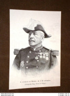 Generale Marie-Joseph François De Miribel Morto Nel 1893 - Voor 1900