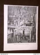 Inventore Thomas Alva Edison Di Milan Nel Laboratorio - Before 1900