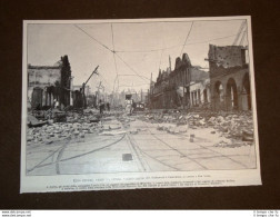 Il Terremoto Di Kingston Nel 1907 King Street Giamaica - Autres & Non Classés