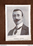 Deputato Nel 1904 Ernesto Artom Di Castelnuovo Di Garfagnana - Other & Unclassified