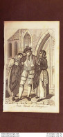 Abito Nunziale Di Friburgo Svizzera Acquaforte Del 1830 Costume Antico Ferrario - Voor 1900