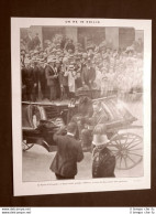 Gibilterra Nel 1910 Re Manuel Del Portogallo E La Regina Amelia In Esilio Messa - Autres & Non Classés