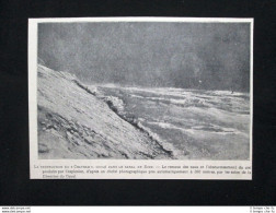 La Distruzione Di Chatam, Colato Nel Canale Di Suez Stampa Del 1905 - Altri & Non Classificati