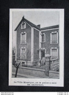 Complotto Di Courbevoie - La Villa Mosaico Stampa Del 1905 - Otros & Sin Clasificación