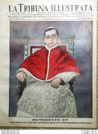 La Tribuna Illustrata 13 Settembre 1914 WW1 Papa Benedetto XV Heligoland Colmar - Autres & Non Classés