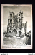 Cathédrale D'Amiens Cavaliers à Pied WW1 Guerra 1914 - 1918 - Altri & Non Classificati