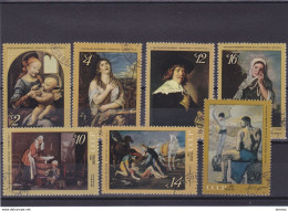 URSS 1971 PEINTURES VINCI, TITIEN, PICASSO Etc.  Yvert 3737-3743 Oblitéré - Gebraucht