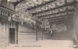 BELGIQUE - Mons - Hôtel De Ville - La Grande Salle - ND Phot - Carte Postale Ancienne - Mons