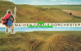 R577568 Maiden Castle. Dorchester. Salmon. Multi View - World