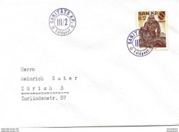 9 - 37 - Enveloppe Avec Timbre Militaire "Sanitäts KP III/2" Cachet Feldpost - Documenten