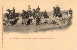 S18-036 Saumur - Saut Du Mur Au Breil. Ss-Lieut De Cavalerie - Saumur