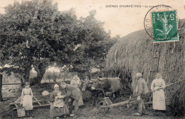 SCENES CHAMPETRES - Le Soir à La Ferme . - Sonstige & Ohne Zuordnung