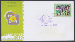 Bangladesh 2010 FDC Jamboree, Scout, Scouting, Scouts, Children, Child, First Day Cover - Bangladesch