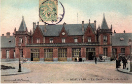 OISE-Beauvais-la Gare, Vue Extérieure (colorisé) 1 - Beauvais