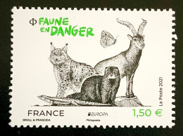 2021 FRANCE N 5489 EUROPA FAUNE EN DANGER - NEUF** - Unused Stamps
