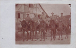 CARTE PHOTO SOLDATS ALLEMANDS DEUTSCHEN SOLDATEN GUERRE 14/18 WW1 J33 - War 1914-18