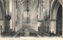 ROYAUME-UNI - Angleterre - London - St. Saviours Cathedral - The Nave - Carte Postale Ancienne - Autres & Non Classés