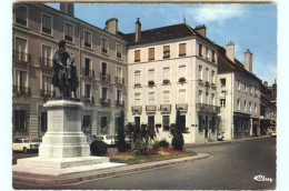Dép 71 - Chalon Sur Saone - Place De Port Villiers - Statue De Nicéphore-Niepce Inventeur De La Photographie - état - Chalon Sur Saone