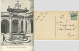 Frosinone - Montecassino - La Cisterna Del Cortile Centrale -(Bramante) - Animata - VG. 1910 - Frosinone