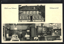 AK Schöppenstedt, Hotel Zum Schwan  - Autres & Non Classés