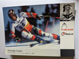 CP - Ski Christoph Gruber Head Tyrolia - Deportes De Invierno