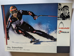 CP - Ski Jürg Grünfenfelder Head Tyrolia - Deportes De Invierno